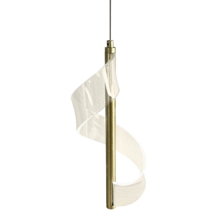 LED-Hängeleuchte LARGO LED/10W/230V golden