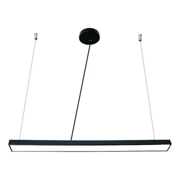 LED-Hängeleuchte LED/32W/230V 4000K d 120 cm schwarz