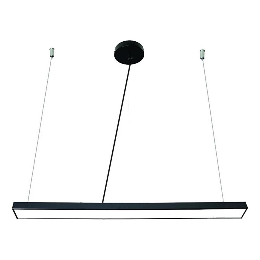 LED-Hängeleuchte LED/32W/230V 4000K d 120 cm schwarz