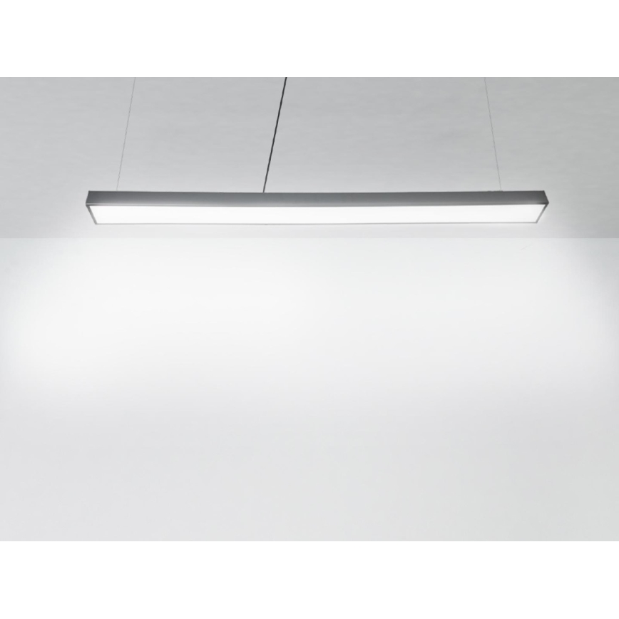 LED-Hängeleuchte LED/32W/230V 4000K d 120 cm schwarz