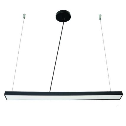 LED-Hängeleuchte LED/32W/230V 4000K d 120 cm schwarz