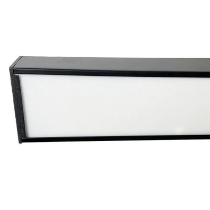LED-Hängeleuchte LED/32W/230V 4000K d 120 cm schwarz