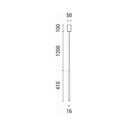 LED-Hängeleuchte LED/3W/230V 3000K d 5 cm