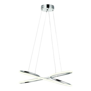 LED-Hängeleuchte LED/40W/230V 4000K glänzendes Chrom