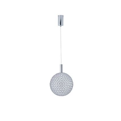 LED-Hängeleuchte LED/6,3W/230V 3000K glänzendes Chrom d 25 cm