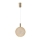 LED-Hängeleuchte LED/6,3W/230V 3000K golden d 25 cm