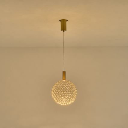 LED-Hängeleuchte LED/6,3W/230V 3000K golden d 25 cm