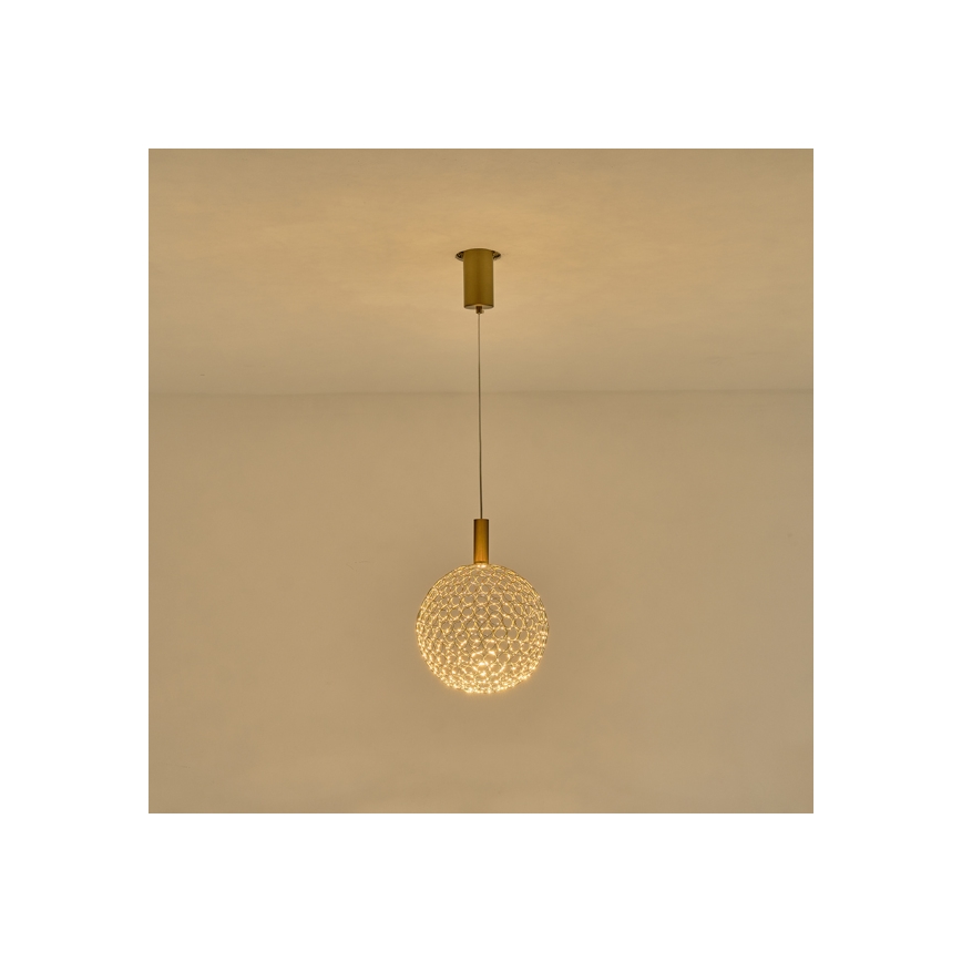 LED-Hängeleuchte LED/6,3W/230V 3000K golden d 25 cm