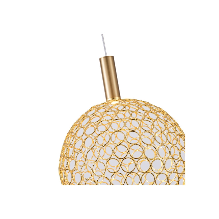 LED-Hängeleuchte LED/6,3W/230V 3000K golden d 25 cm