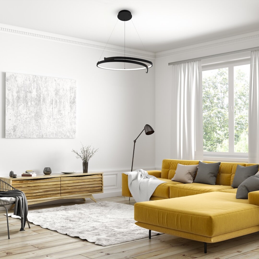 LED-Hängeleuchte LORENZO LED/35W/230V schwarz