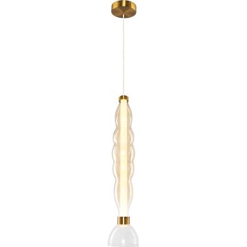 LED-Hängeleuchte LUCCO LED/18W/230V d 15 cm golden