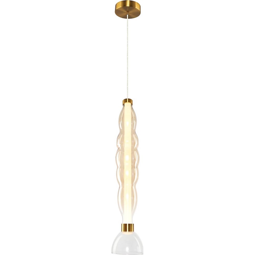 LED-Hängeleuchte LUCCO LED/18W/230V d 15 cm golden