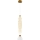 LED-Hängeleuchte LUCCO LED/18W/230V d 15 cm golden