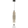 LED-Hängeleuchte LUCCO LED/18W/230V d 15 cm rauchig
