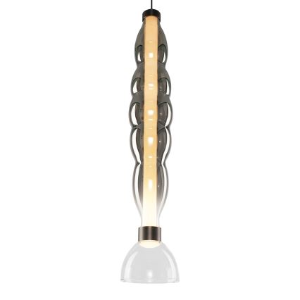 LED-Hängeleuchte LUCCO LED/18W/230V d 15 cm rauchig