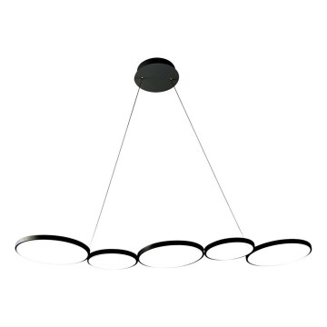 LED-Hängeleuchte OLYMPIA 5xLED/10W/230V schwarz