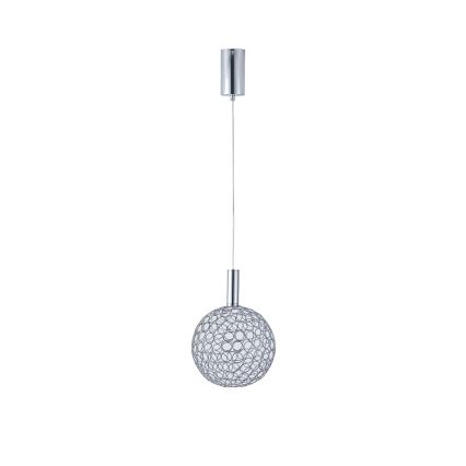LED-Hängeleuchte PERFORATO LED/6,3W/230V 3000K glänzendes Chrom d 20 cm