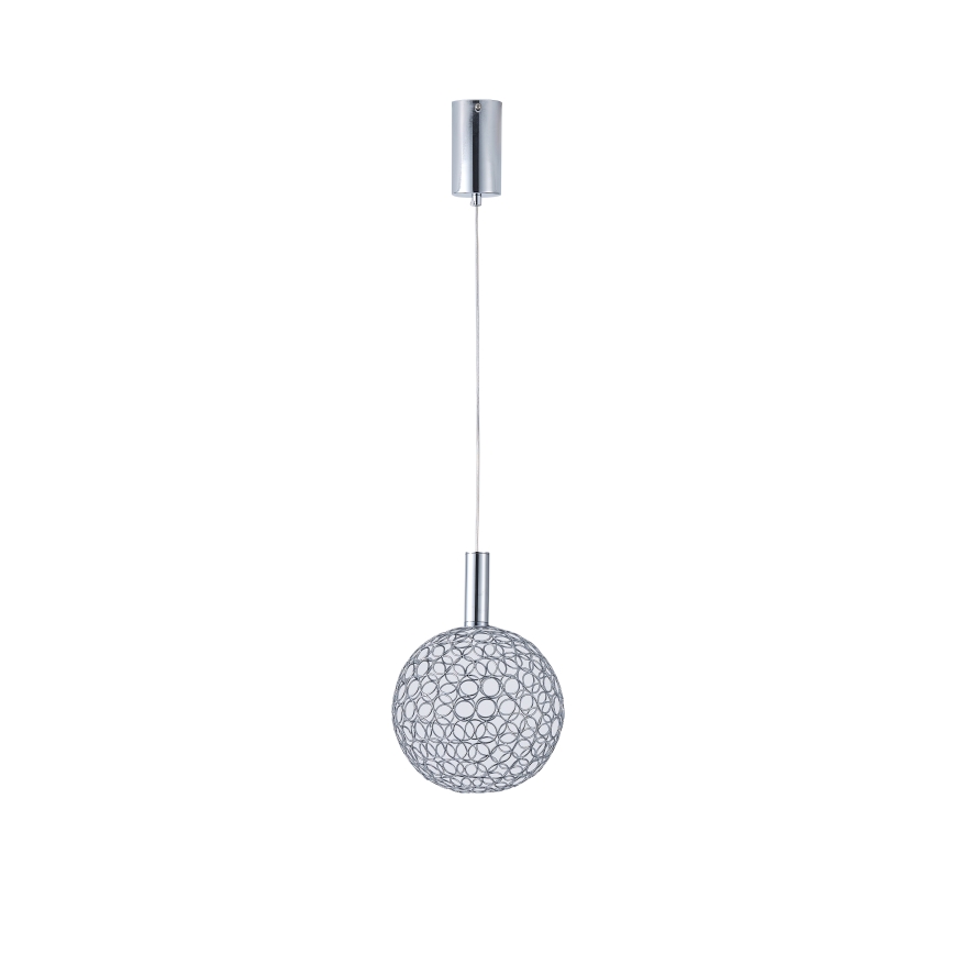 LED-Hängeleuchte PERFORATO LED/6,3W/230V 3000K glänzendes Chrom d 20 cm