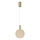 LED-Hängeleuchte PERFORATO LED/6,3W/230V 3000K golden d 20 cm