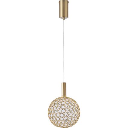 LED-Hängeleuchte PERFORATO LED/6,3W/230V 3000K golden d 20 cm