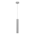 LED Hängeleuchte TUBA 1xGU10/4,8W/230V grau