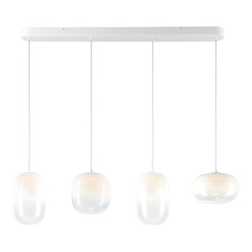 LED-Hängeleuchte VASO LED/15W/230V weiß