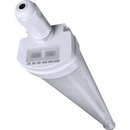 Dimmbare LED-Hochleistungs-Leuchtstofflampe VOLITER LED/20/28/36W/230V 3000/4000/6000K 120 cm IP65 weiß