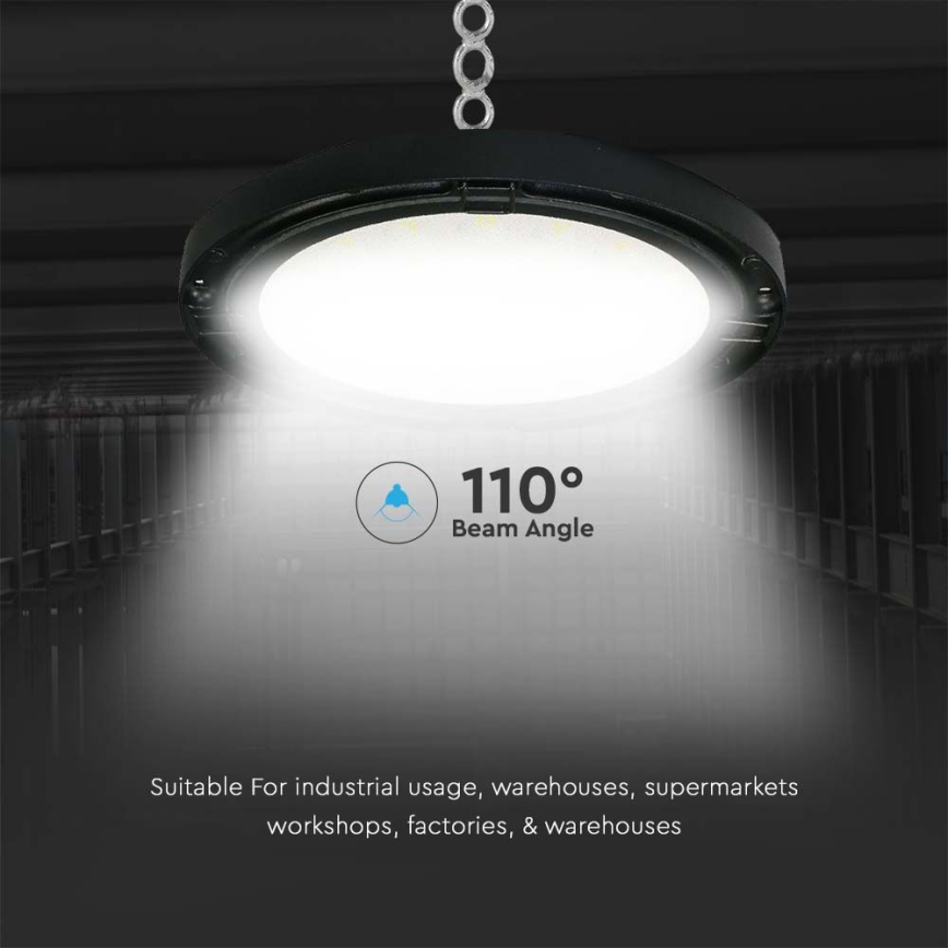 LED-Hochleistungsleuchte High Bay LED/100W/230V IP65 4000K