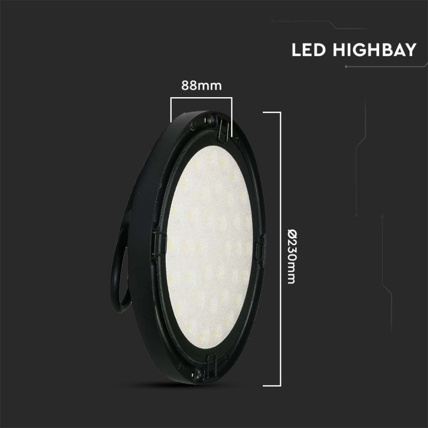 LED-Hochleistungsleuchte High Bay LED/100W/230V IP65 4000K