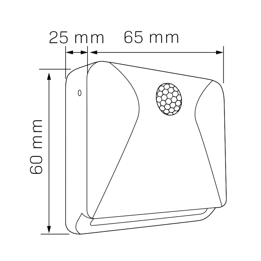 LED Illuminazione mobili con sensore LED/0,8W/4,5V 3xAAA bianco