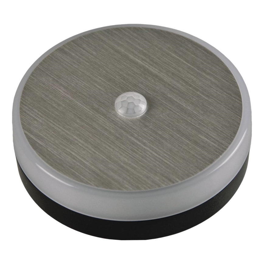 LED Illuminazione mobili con sensore LED/1,2W/4,5V 3xAA cromo opaco