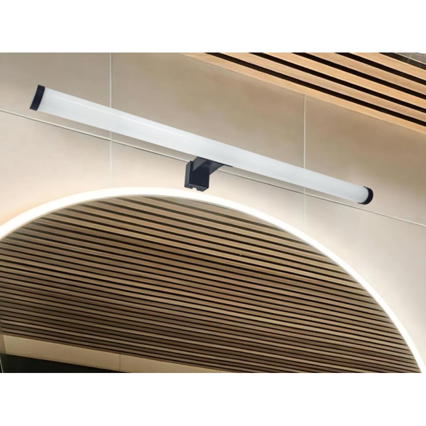 LED Illuminazione per specchio da bagno LED/12W/230V 59,5 cm IP44 nero