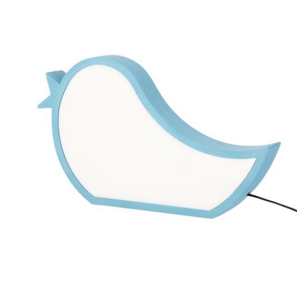 LED-Kinder-Schreibtischlampe BIRD, LED/12W/230V, blau