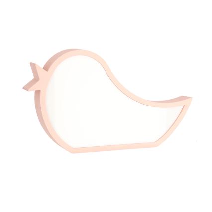 LED-Kinder-Schreibtischlampe BIRD LED/12W/230V rosa