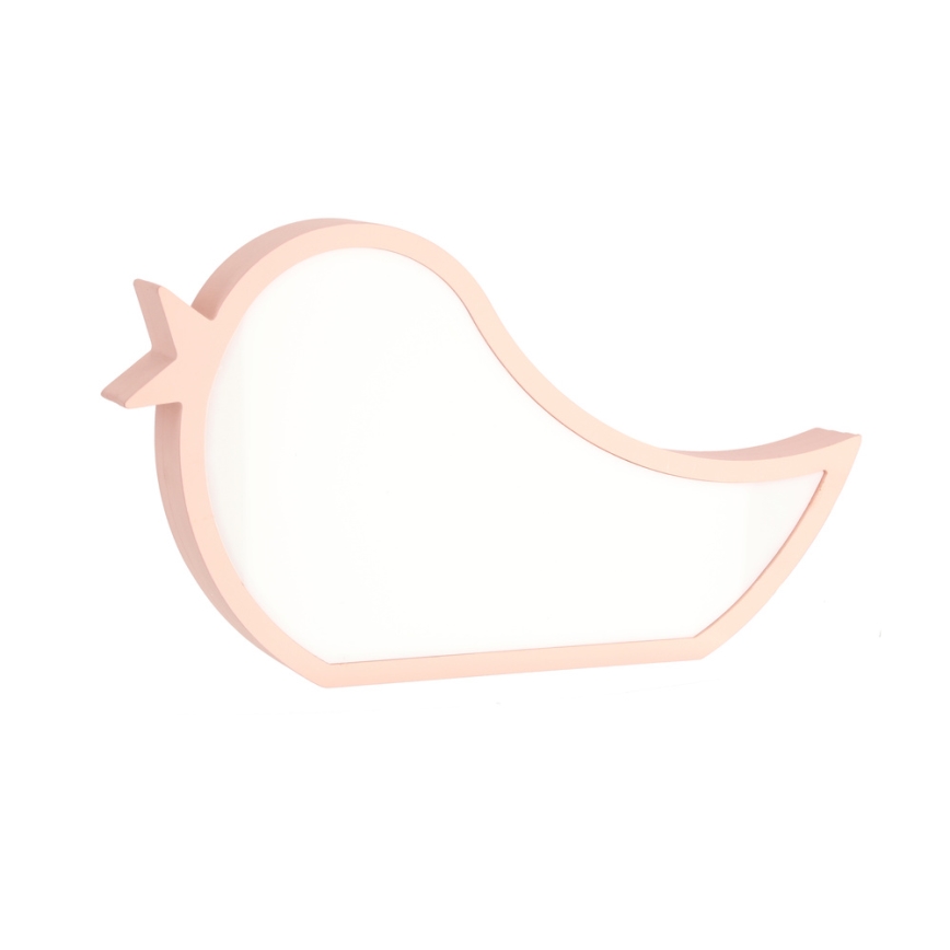 LED-Kinder-Schreibtischlampe BIRD LED/12W/230V rosa