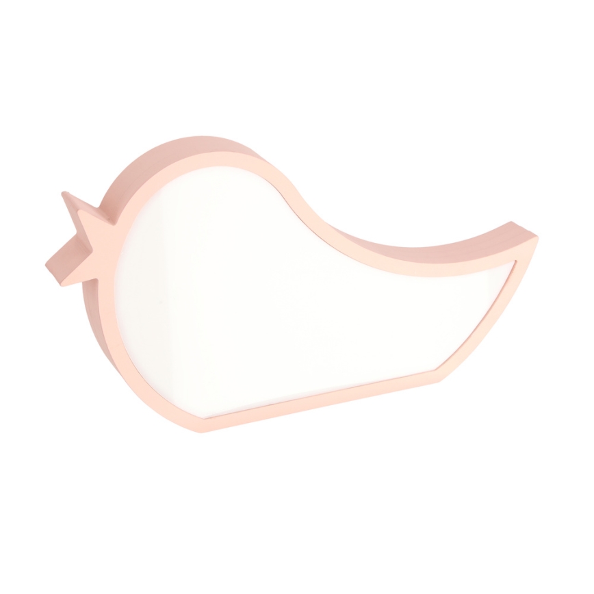 LED-Kinder-Schreibtischlampe BIRD LED/12W/230V rosa