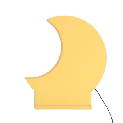 LED-Kinder-Tischlampe MOON LED/12W/230V gelb