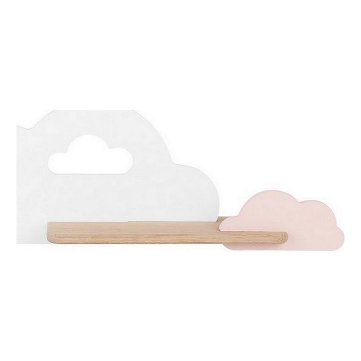 LED-Kinder-Wandleuchte mit Ablage CLOUD LED/5W/230V weiß/rosa