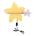 LED-Kinder-Wandleuchte mit Ablage STAR LED/5W/230V