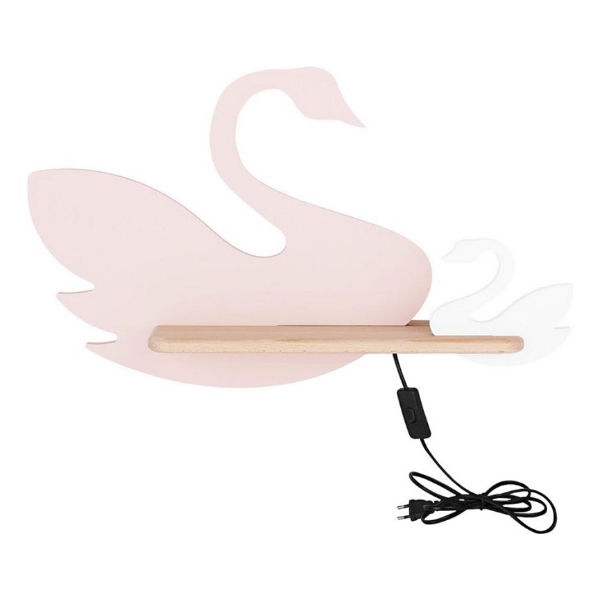 LED-Kinder-Wandleuchte mit Ablage SWAN LED/5W/230V