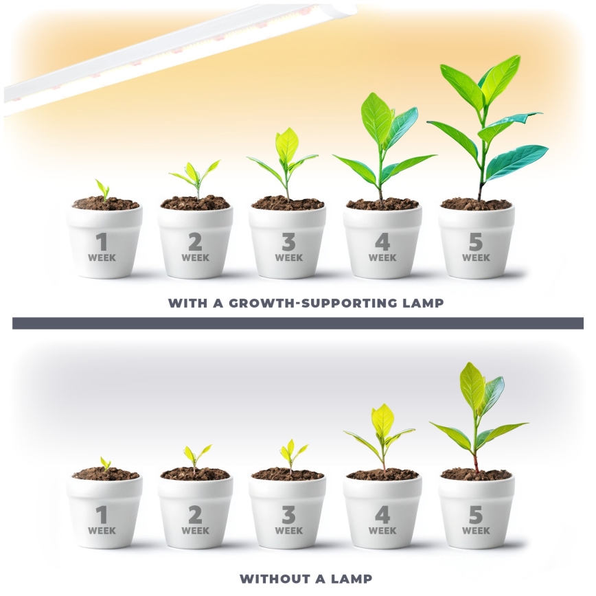 LED-Küchenunterbauleuchte für die Pflanzenzucht GROWLY LED/15W/230W