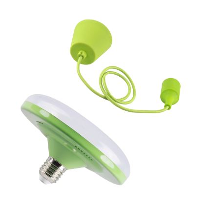 LED Lampada a sospensione KIKI 1xE27/10W/230V verde