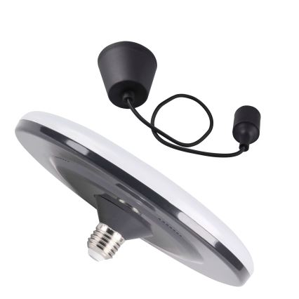 LED Lampada a sospensione KIKI 1xE27/15W/230V nero