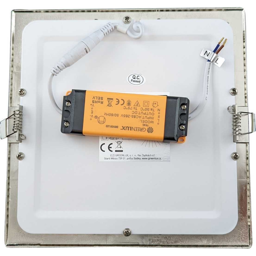 LED Lampada da incasso 90xLED SMD/18W/230V