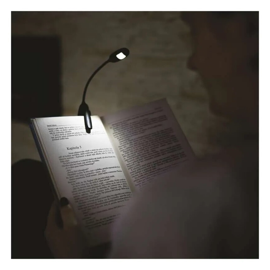 LED Lampada da lettura LED/1xAAA