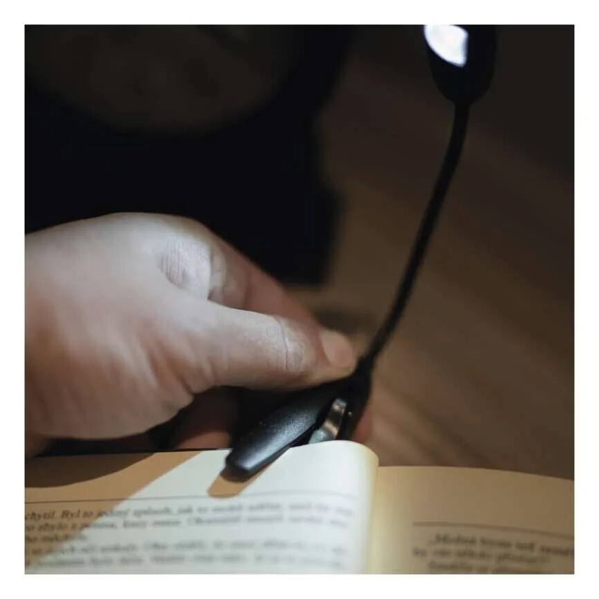 LED Lampada da lettura LED/1xAAA