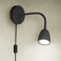 LED Lampada da parete dimmerabile LED/4W/230V nero