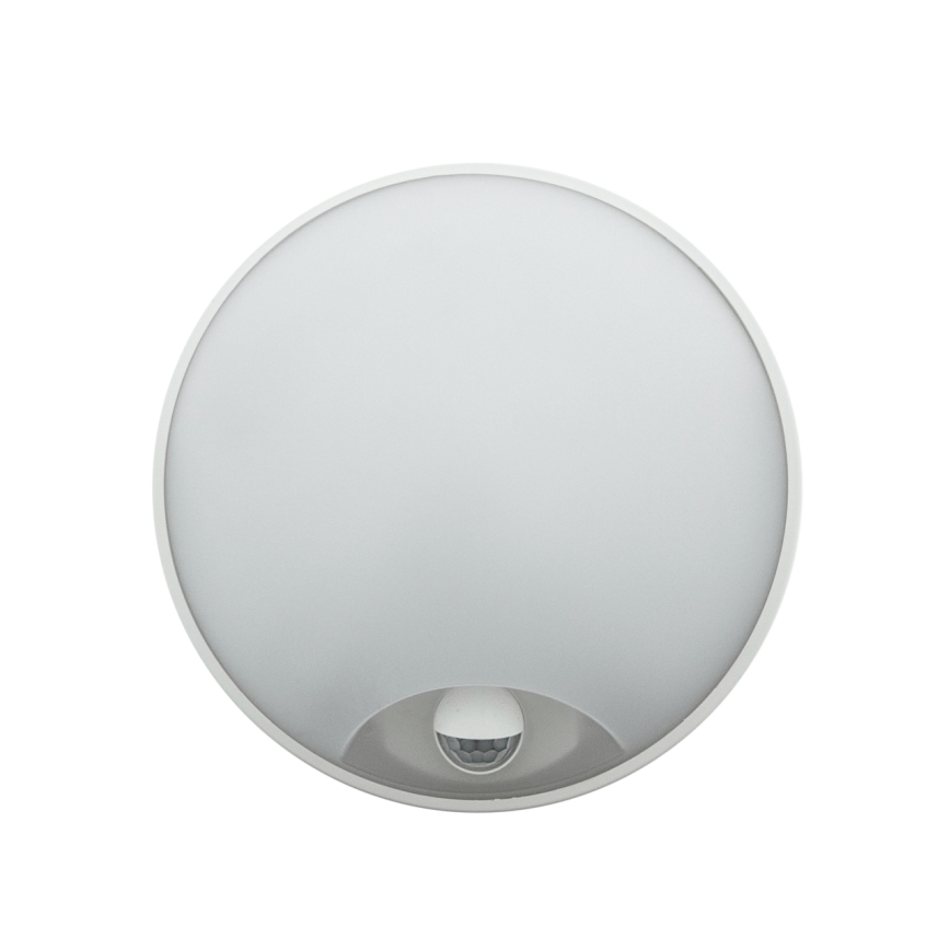 Lampada da parete LED dimmerabile per esterni con sensore di movimento LED/15/18/20W/230V 3000K/4000K/6500K IP65 nero/bianco