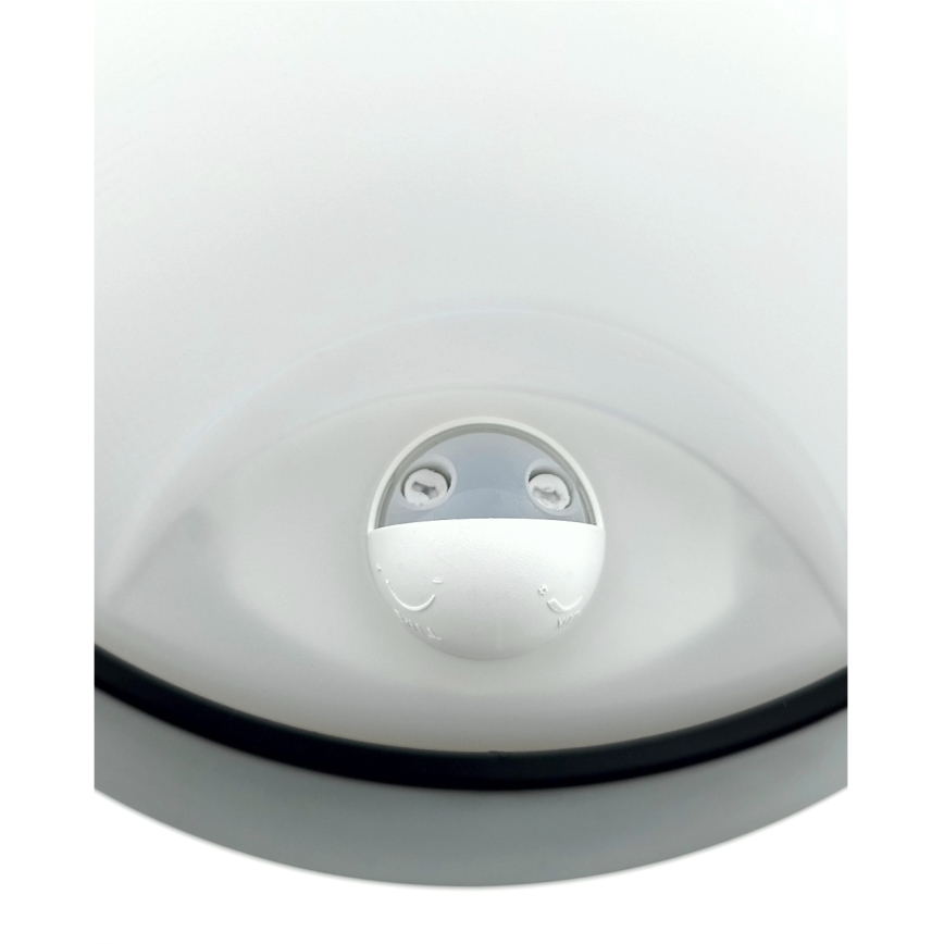 Lampada da parete LED dimmerabile per esterni con sensore di movimento LED/15/18/20W/230V 3000K/4000K/6500K IP65 nero/bianco