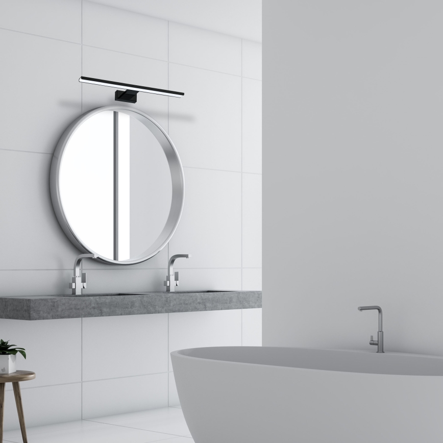 LED Lampada da parete per bagno SHINE LED/13,8W/230V 60 cm IP44 nero
